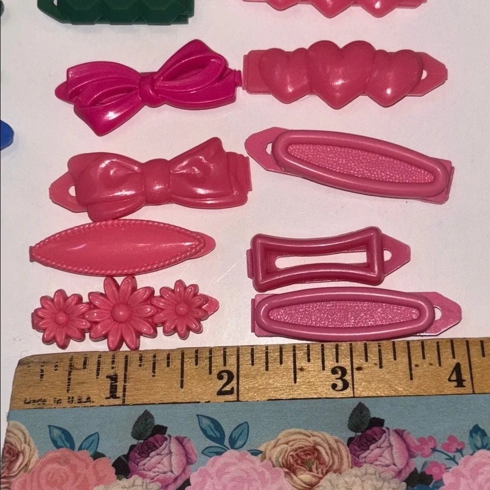 GOODY Vintage Snap-Tight Kiddie Barrettes 1980s Vintage Plastic barrettes